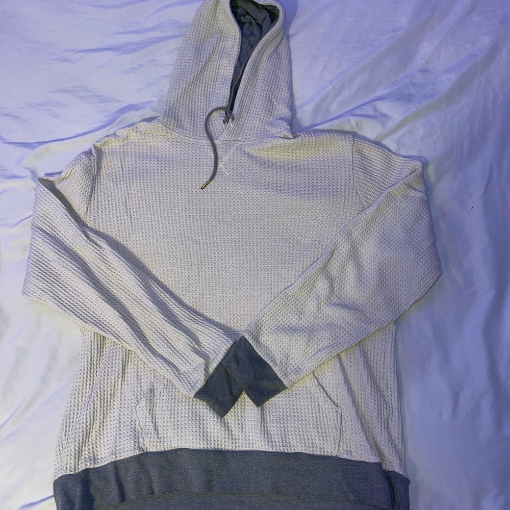 Old Navy Hoodie - Ivory/Gray